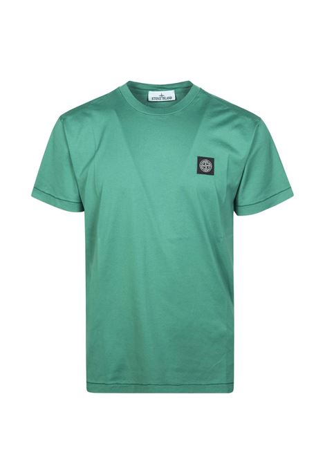 t-shirt 2100027 uomo verde STONE ISLAND | L1S15 2100027 S0013V005H